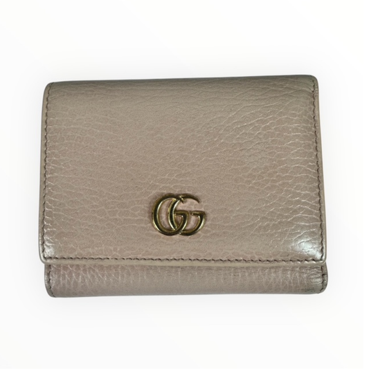 Gucci Marmont Pink Leather Wallet