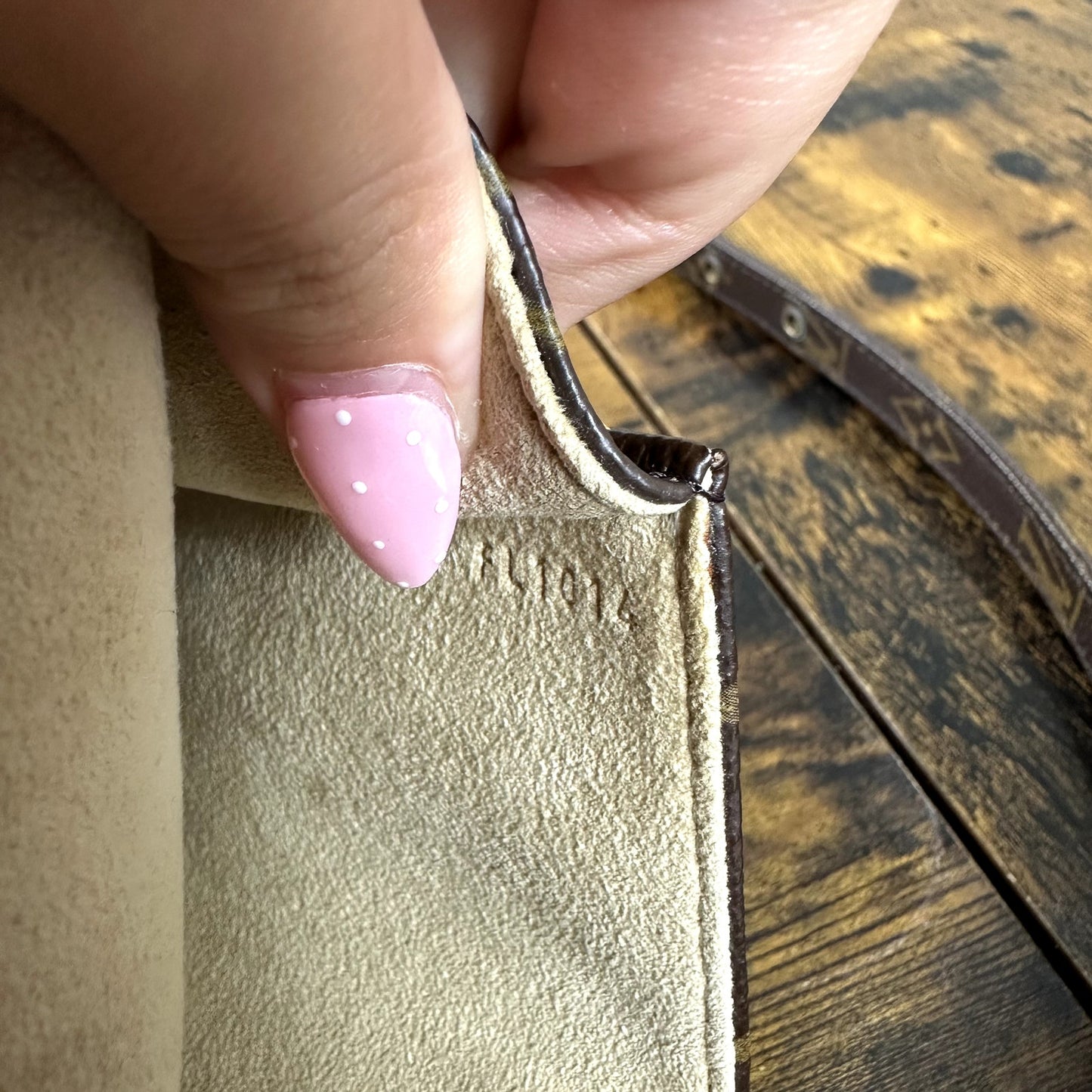 Louis Vuitton Monogram Florentine Waist Bag Crossbody Vintage Authentic