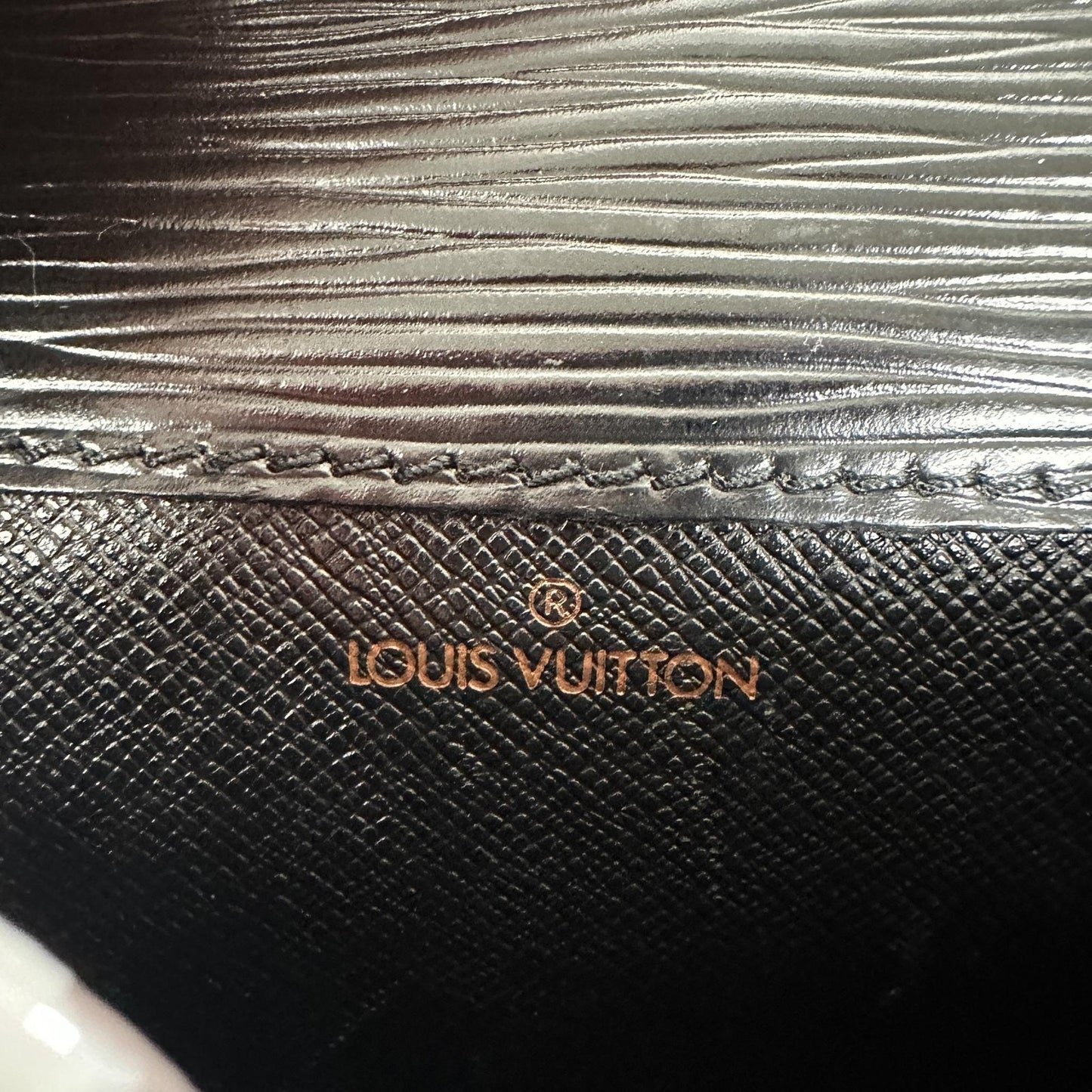 Louis Vuitton Vintage Cartouchiere Crossbody Bag Small Leather France MI0970