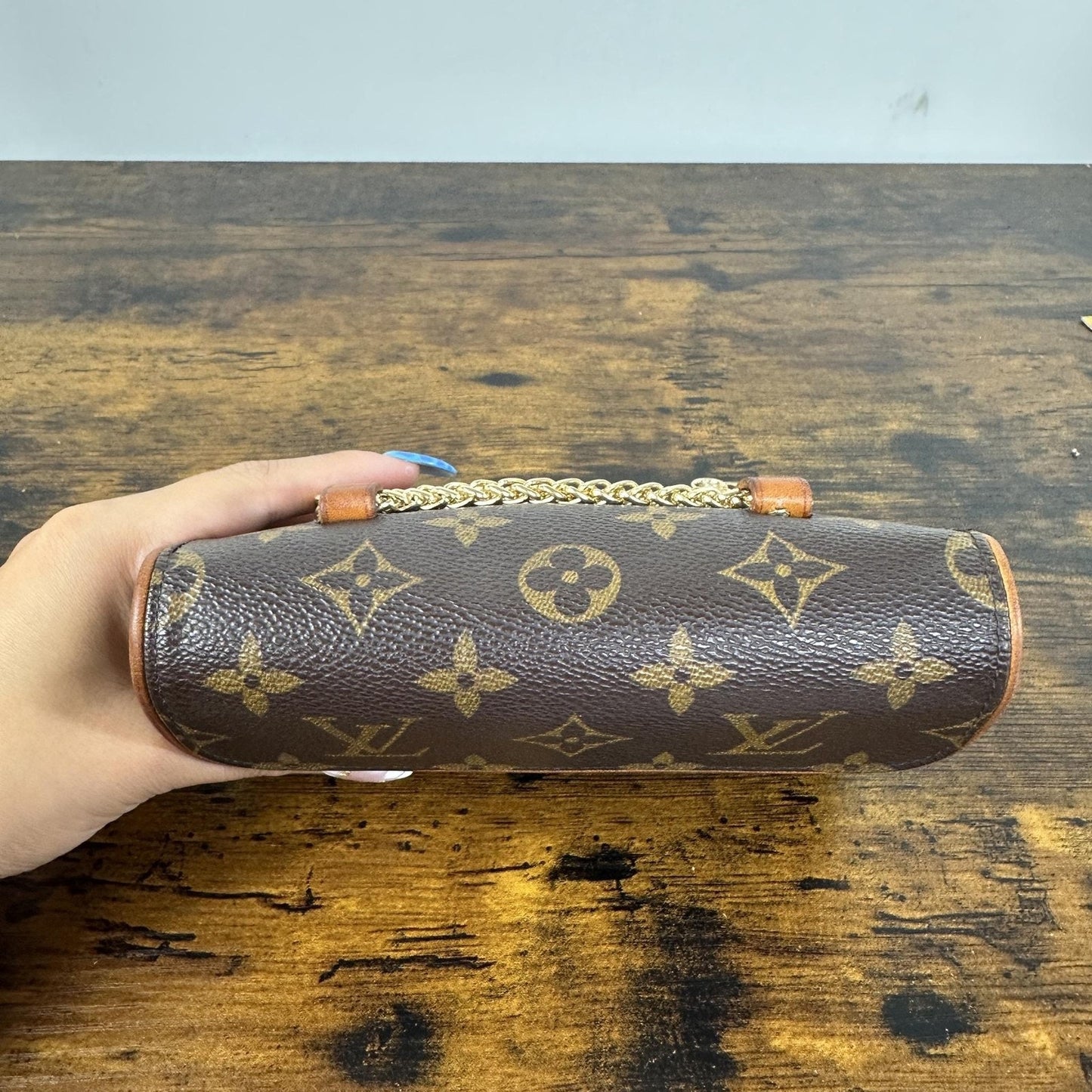 Louis Vuitton Florentine Pouch Waist Bag Fanny Pack Small Brown Monogram Canvas