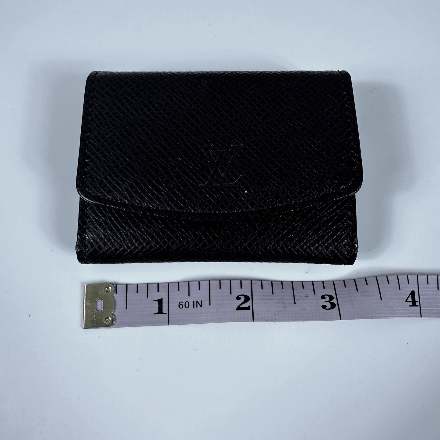 Louis Vuitton Taiga Leather Burgundy Men's Cufflink Case